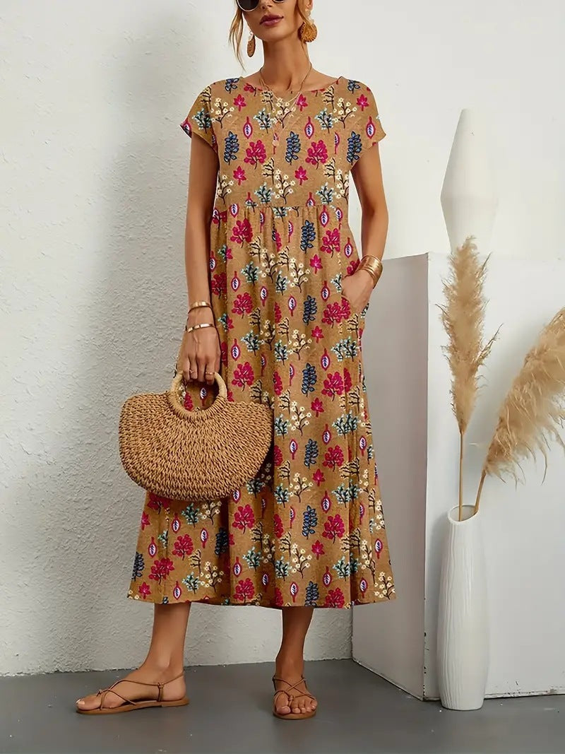 Rosalie - Chic Floral Dress