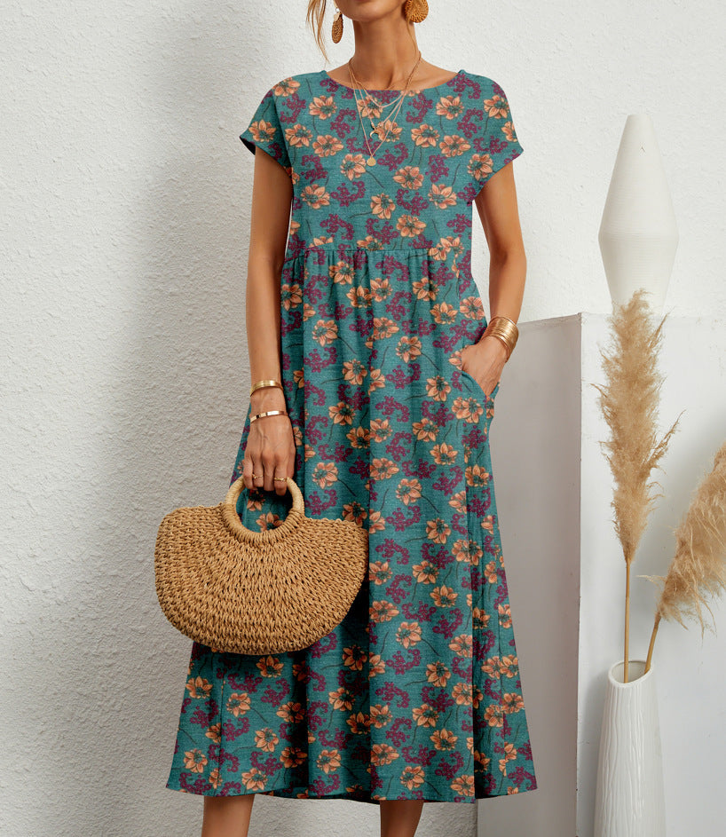 Rosalie - Chic Floral Dress