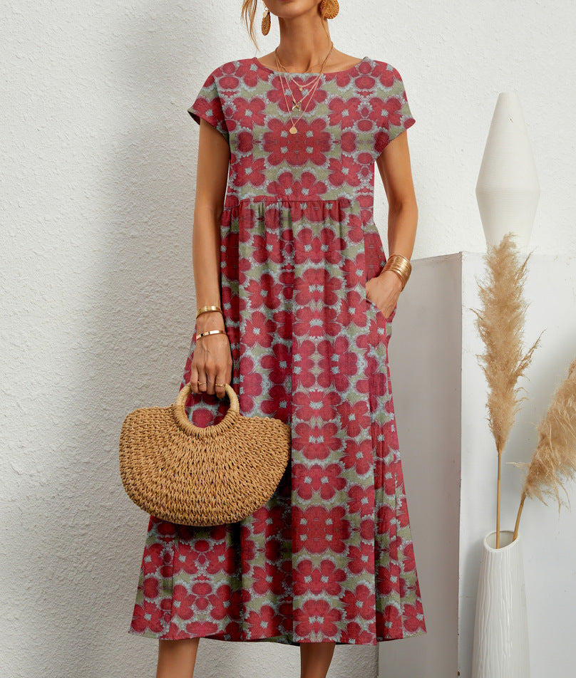 Rosalie - Chic Floral Dress