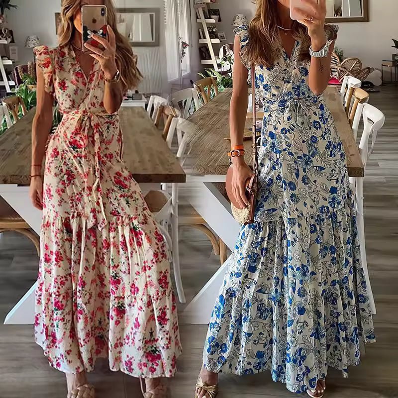 Dahlia™ | Floral Maxi Dress