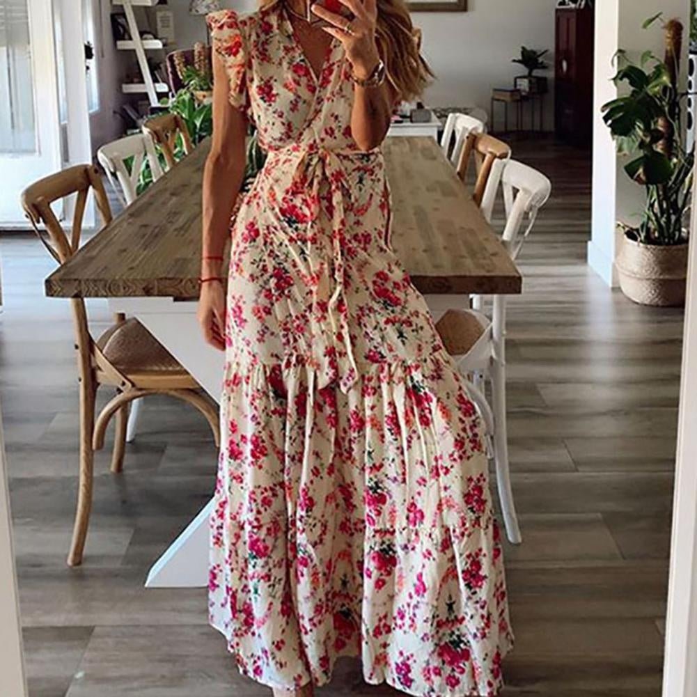 Dahlia™ | Floral Maxi Dress