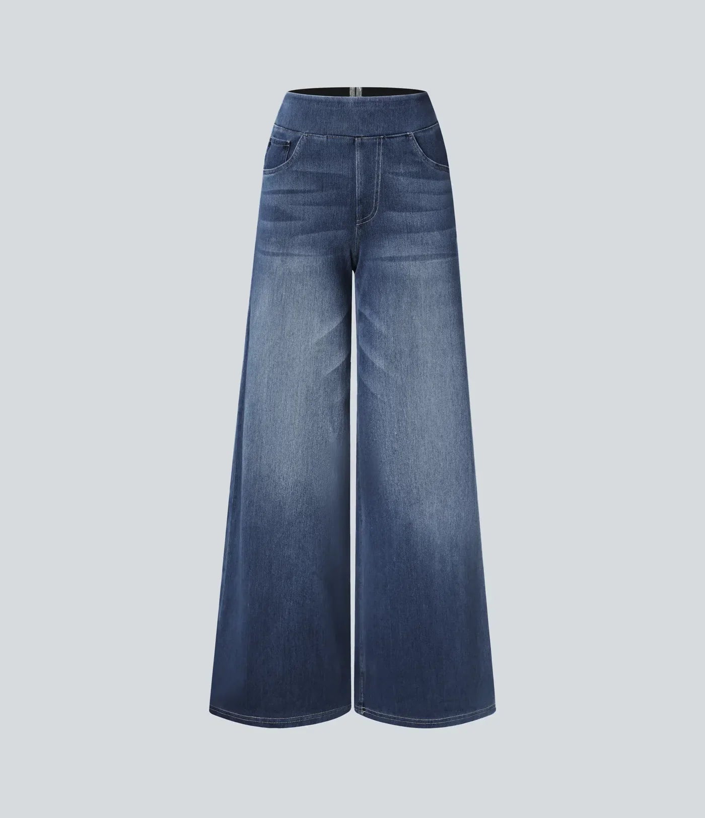 Eva | High-waisted Stretch Trousers