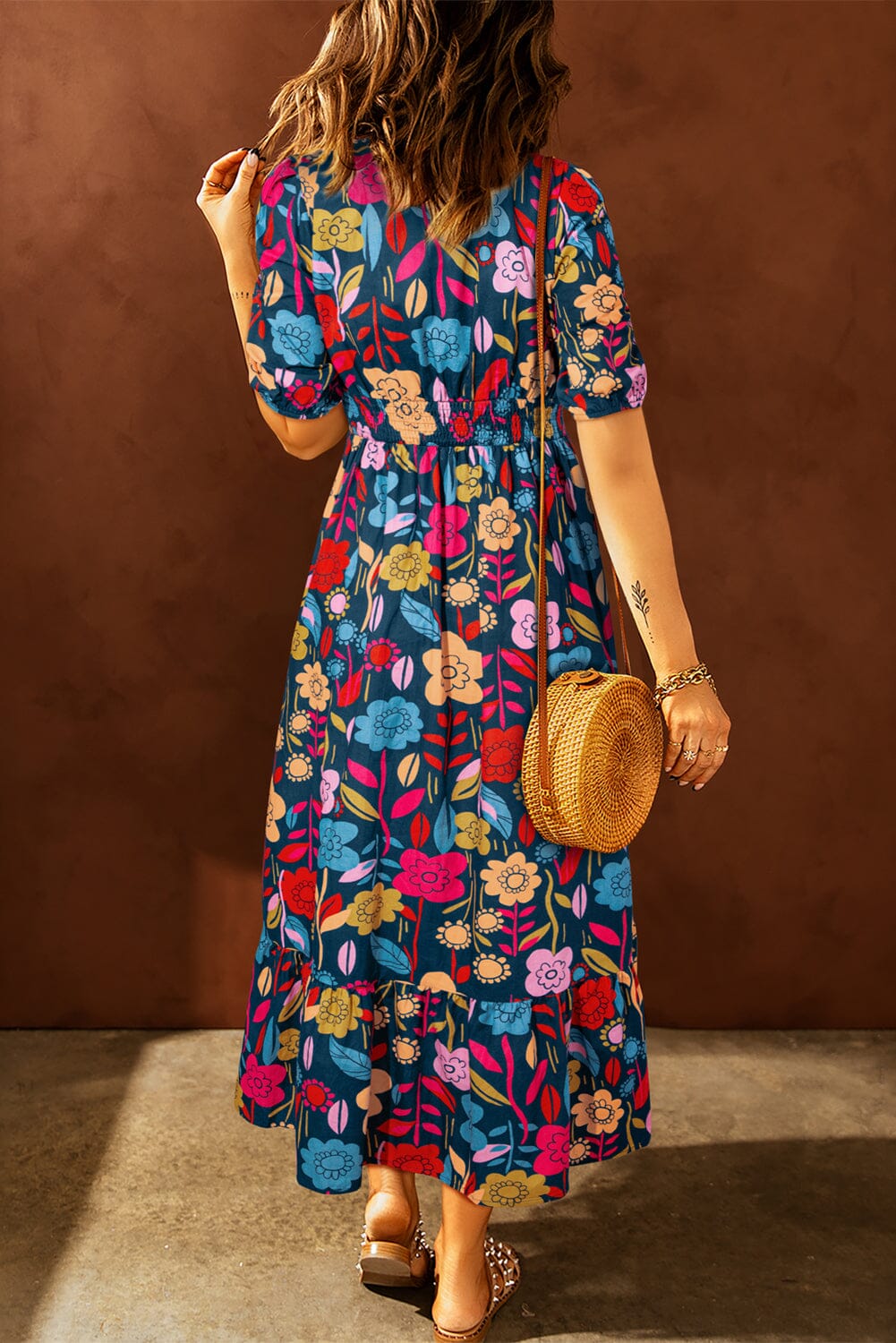 Emma™ | Retro Style Maxi Dress