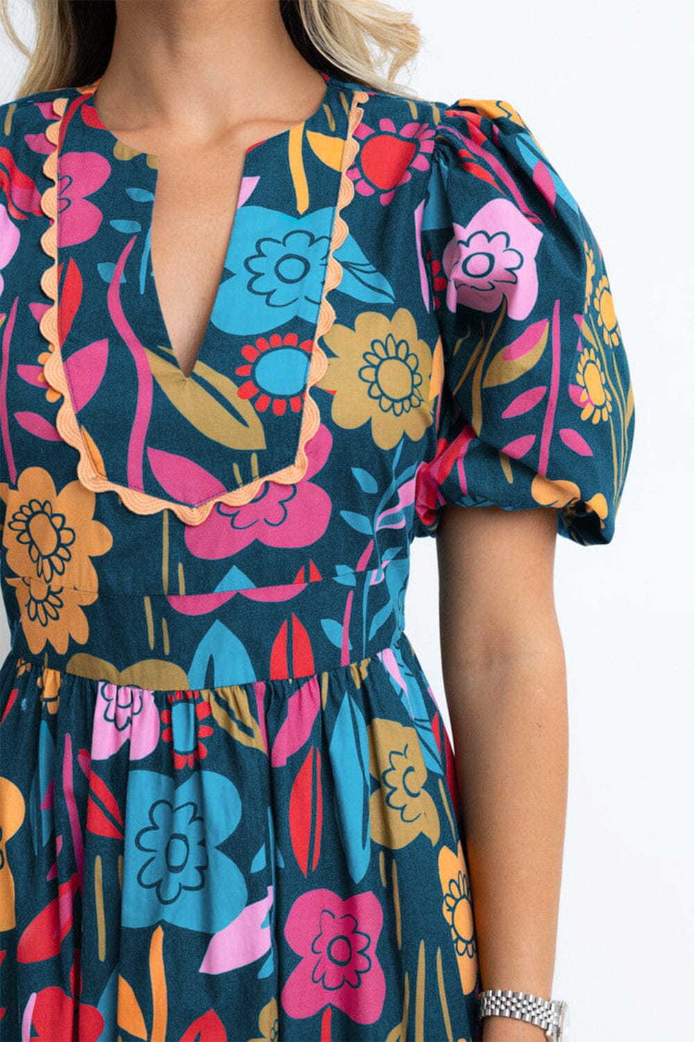 Emma™ | Retro Style Maxi Dress