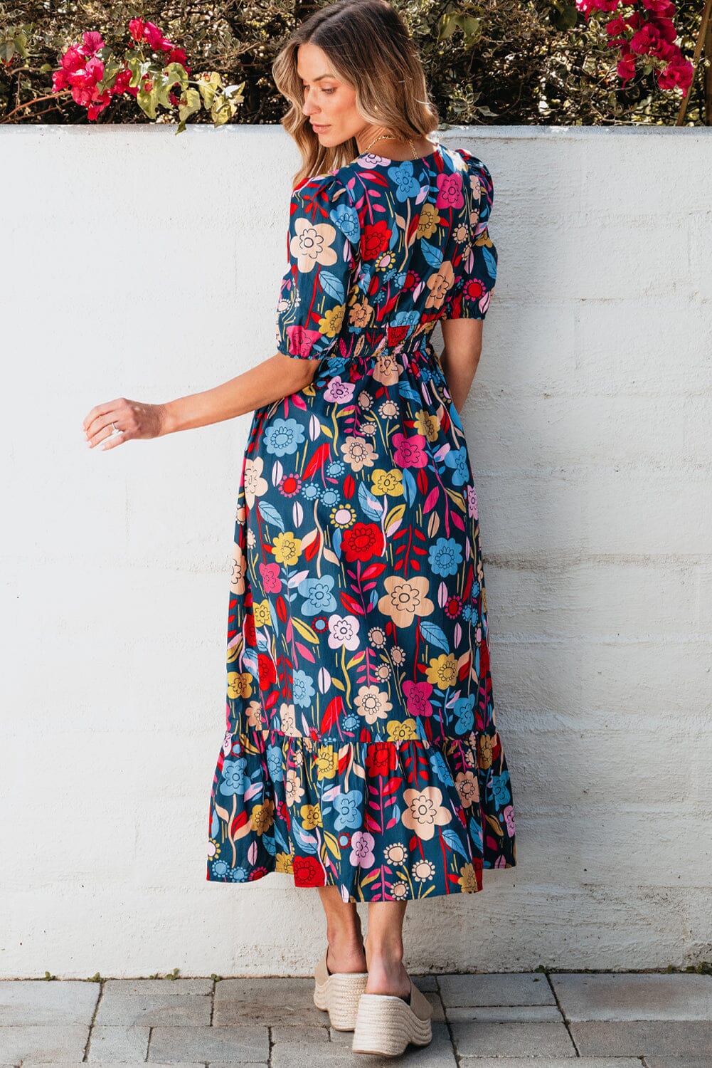 Emma™ | Retro Style Maxi Dress