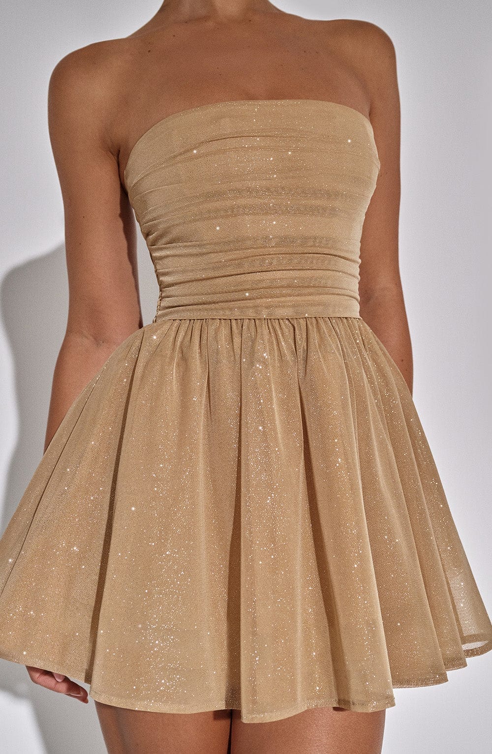Serilda™ | Glitter Dress with Bow
