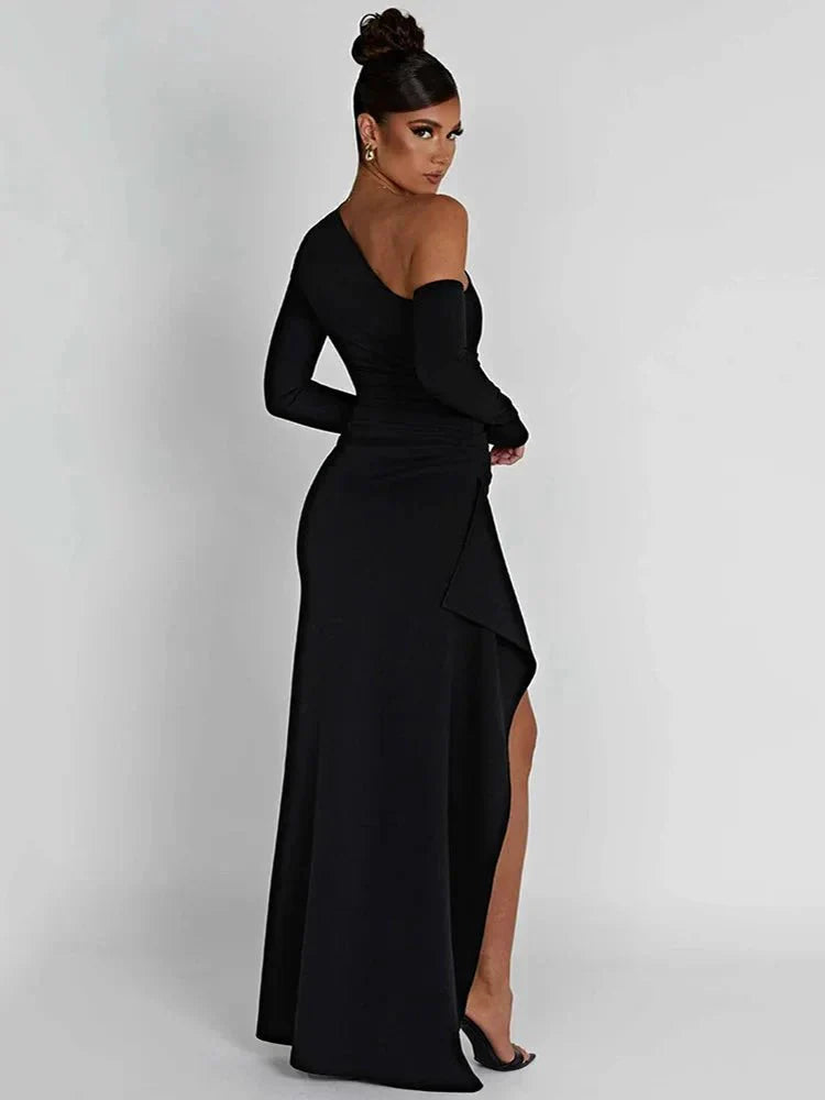 Sienna™ | Elegant Off-Shoulder Dress