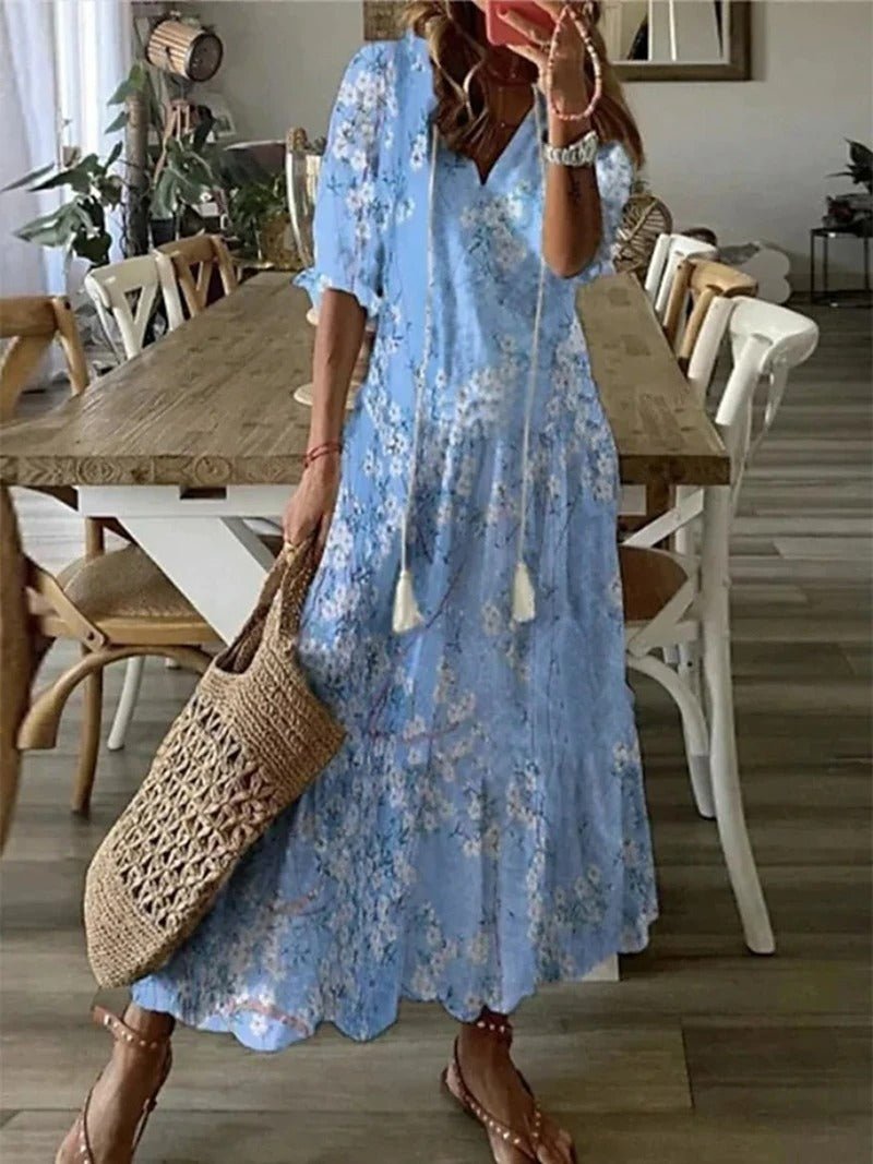 Tayla™ | Summer Dress with Floral Print