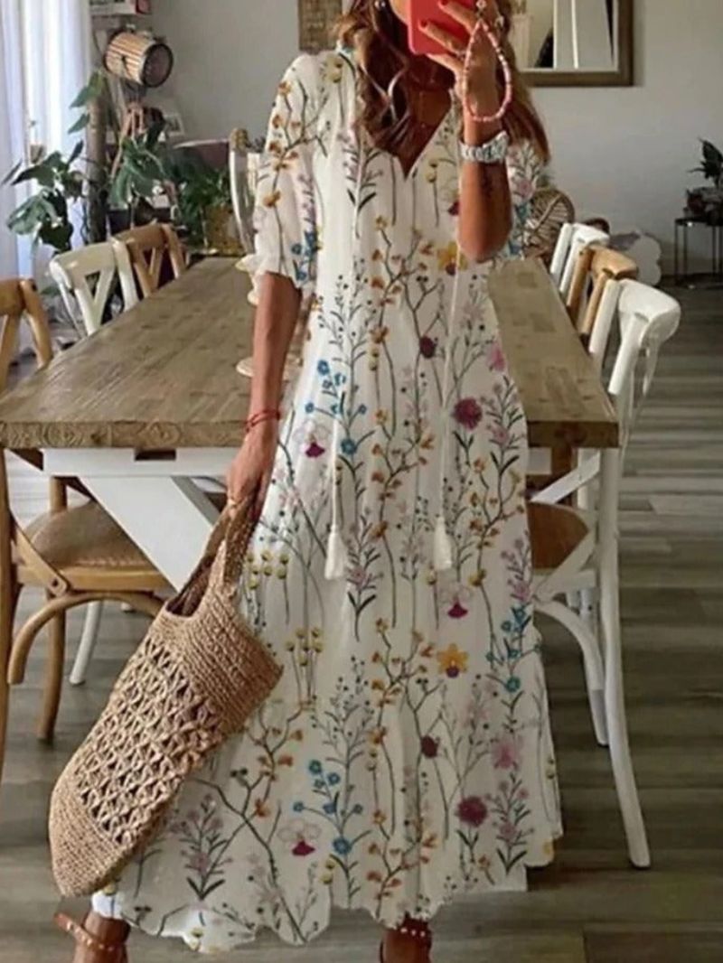 Tayla™ | Summer Dress with Floral Print