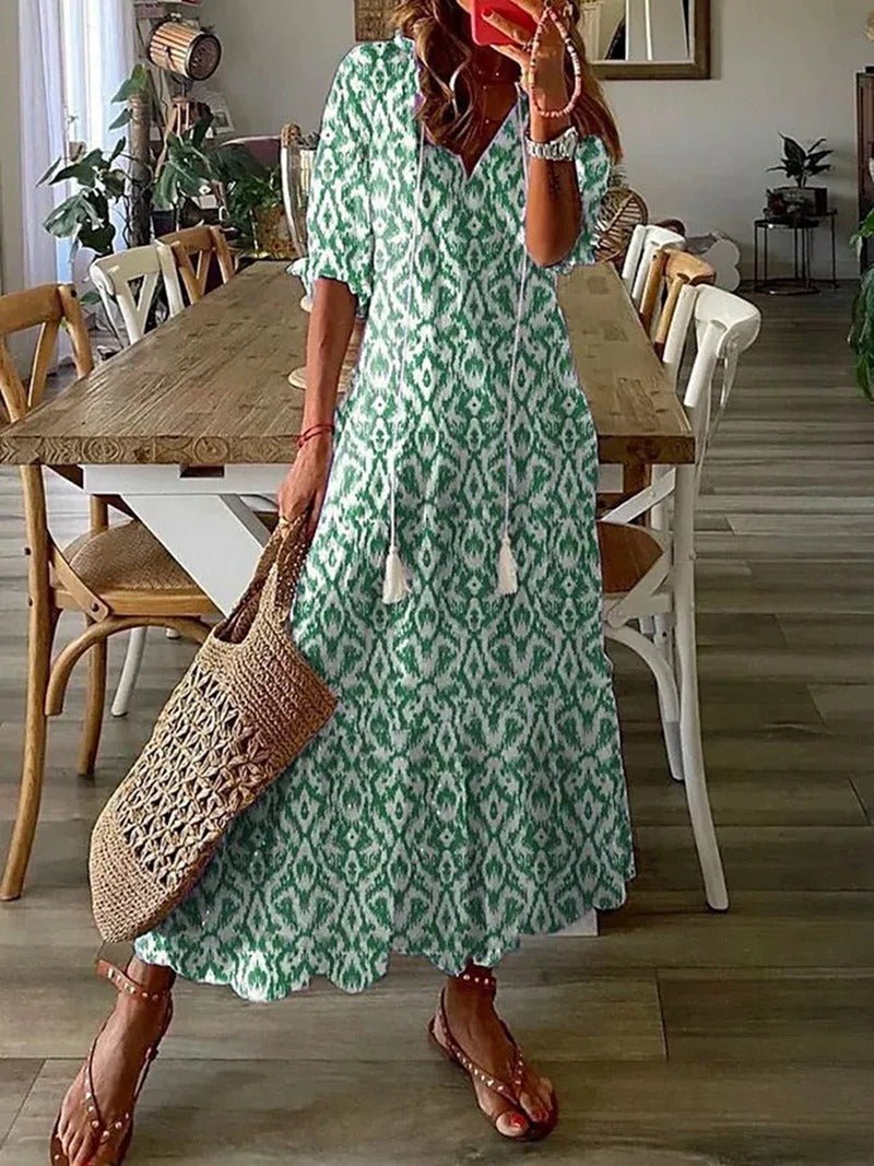 Tayla™ | Summer Dress with Floral Print