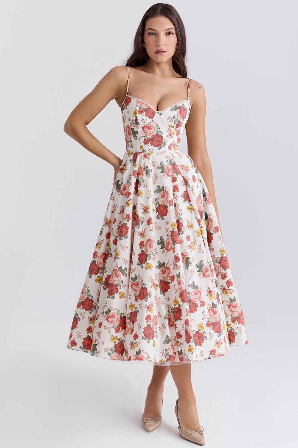 Vanessa™ | Elegant Satin Party Dress