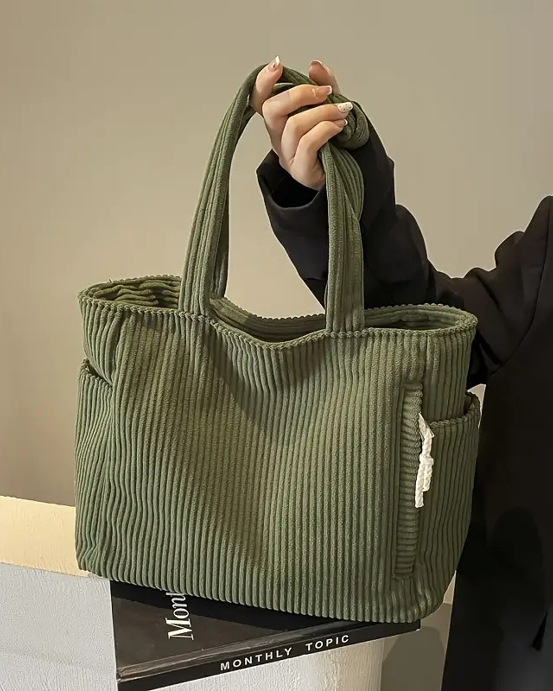 Mila | Stylowa Torba z Ozdobnym Sznurkiem