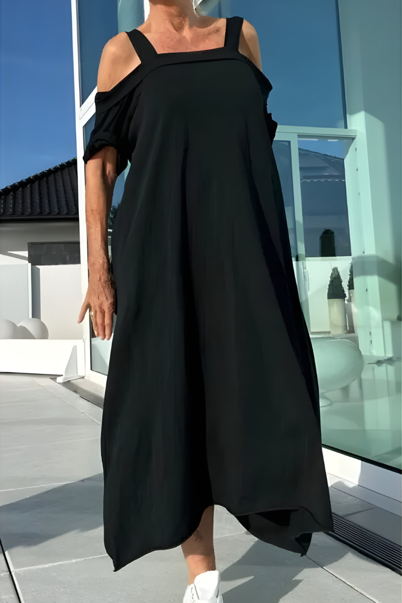 Mary™ | Długa Sukienka Letnia Off-Shoulder