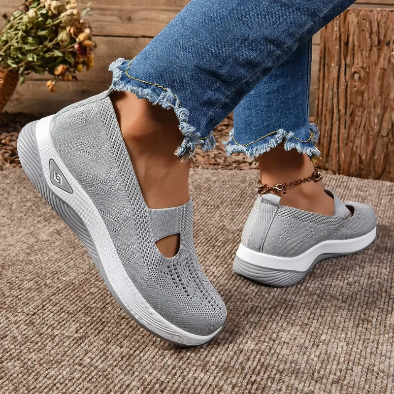 Gosia – Damskie trampki ortopedyczne Comfort