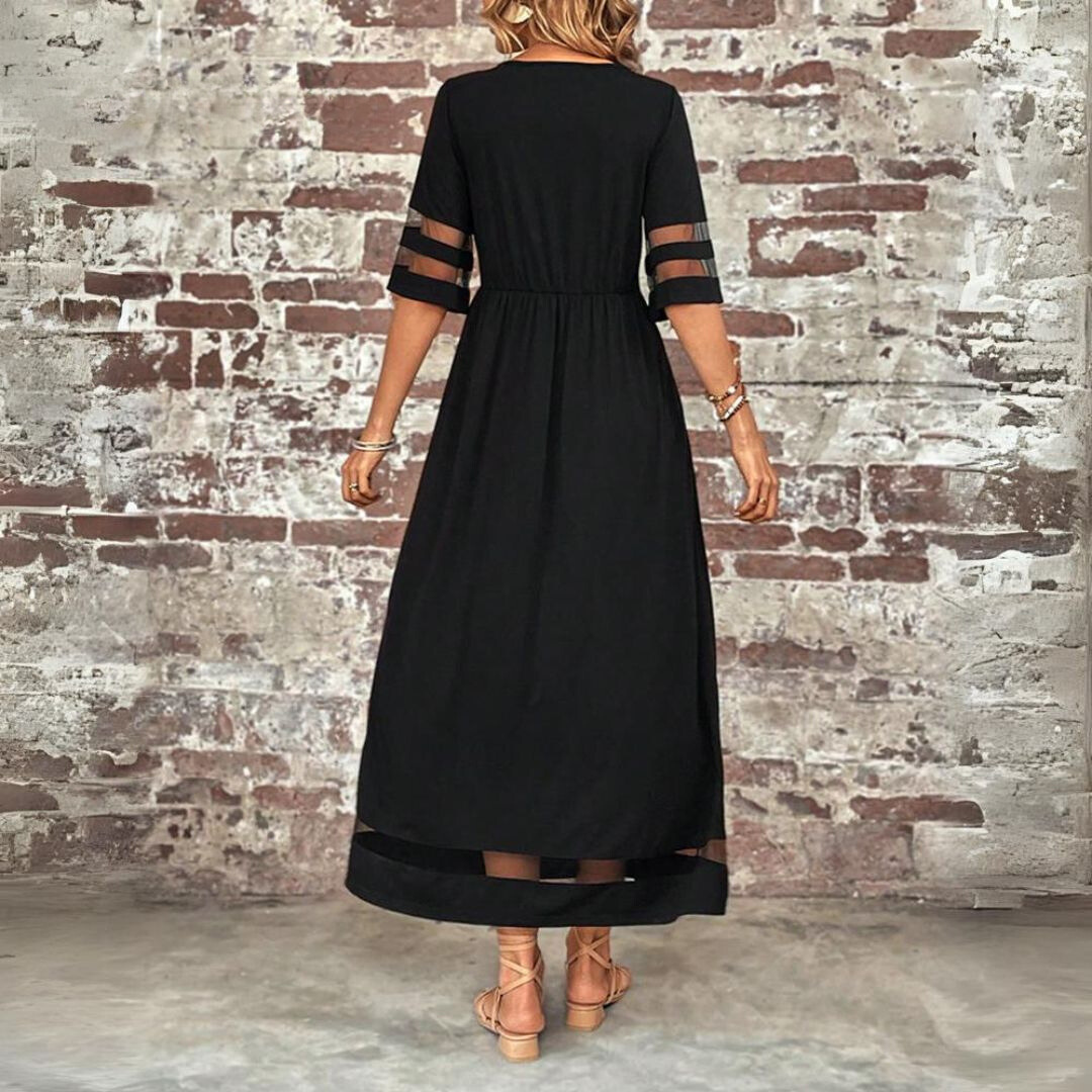 Adeline | Elegancka Sukienka z Zakryciem Brzucha