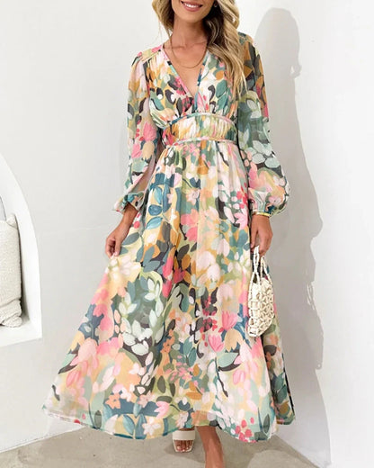 Sukienka Boho Maxi Swobodna