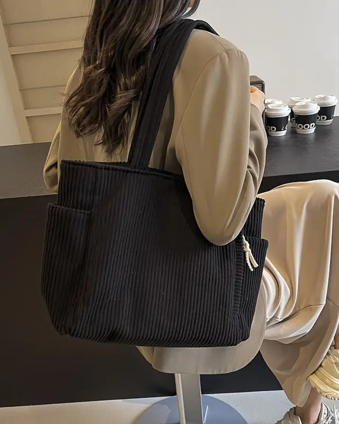 Mila | Stylowa Torba z Ozdobnym Sznurkiem