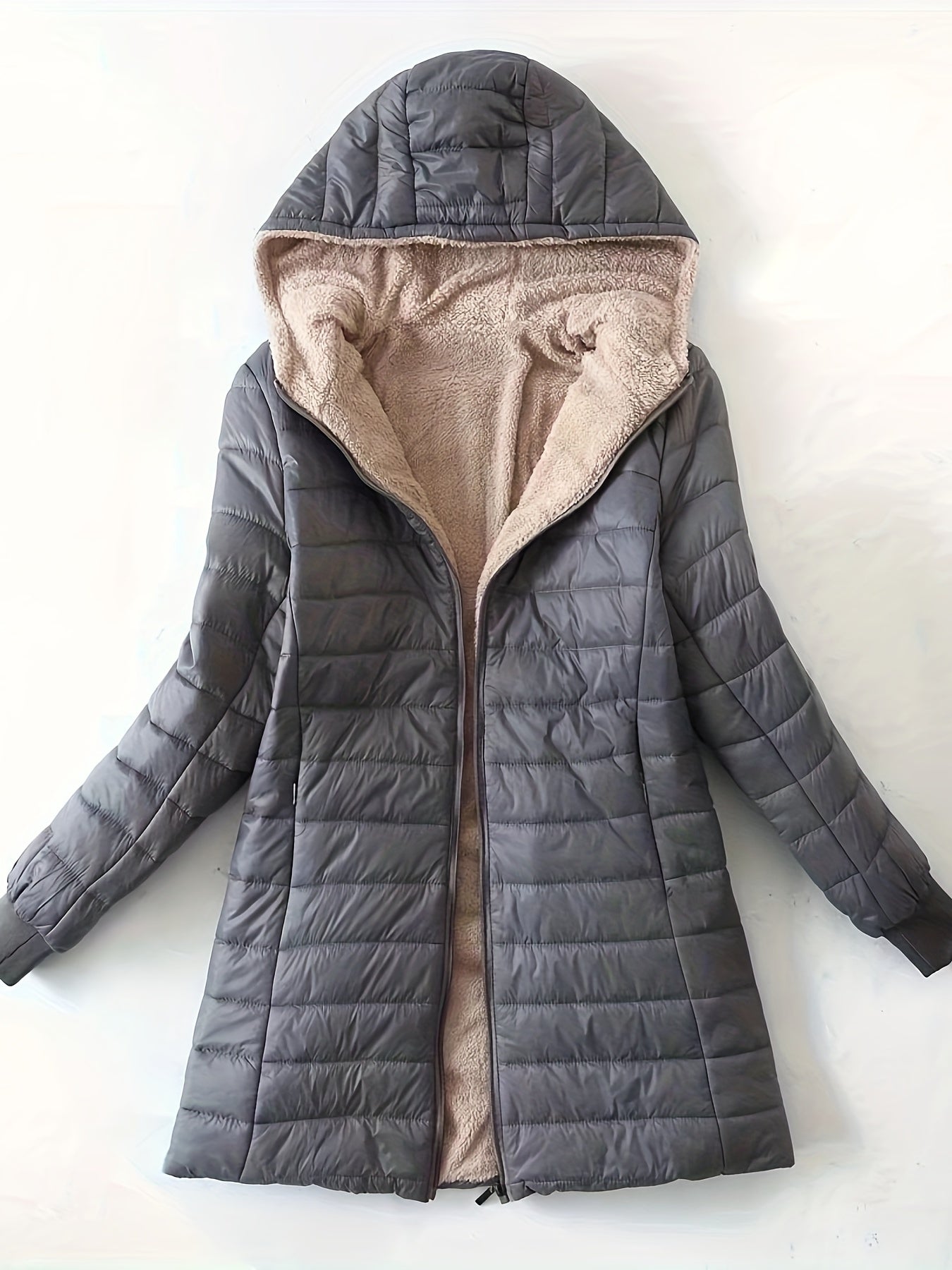 Enrica | Długi płaszcz w stylu casual
