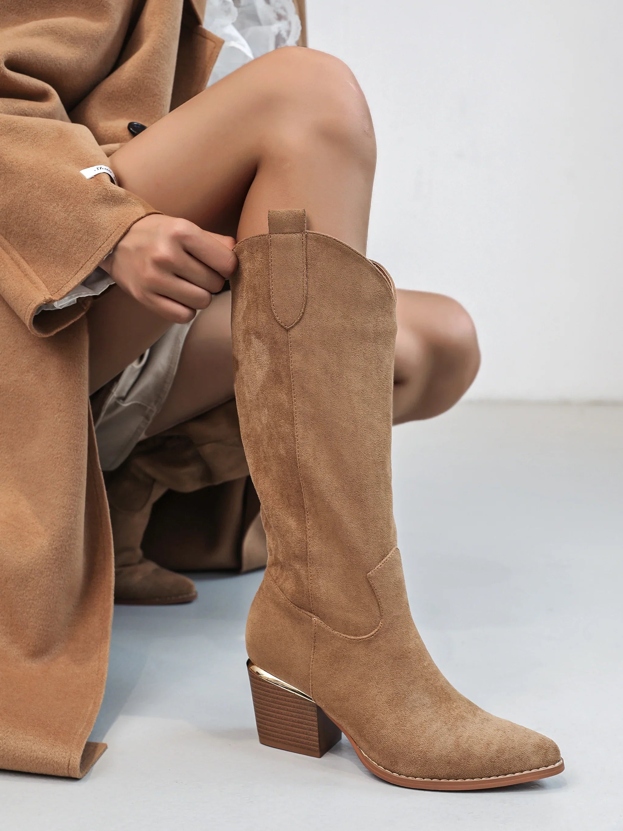 Botki Jasmine Camel