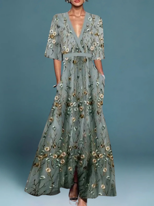 MORSA™ | Elegant Floral Dress