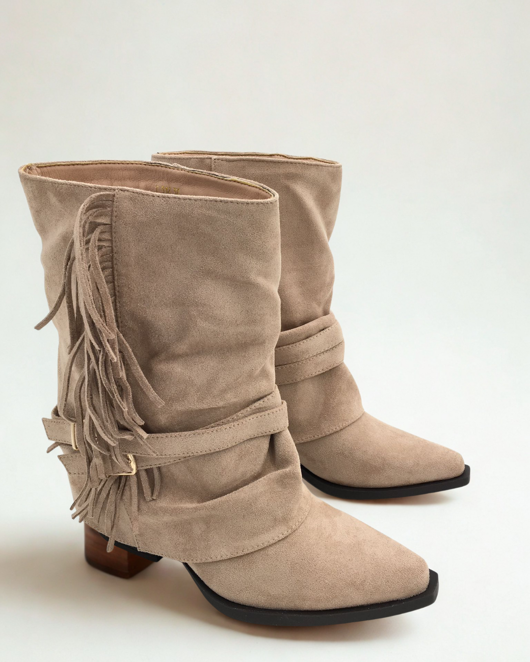Bota Cody Fringle w kolorze khaki