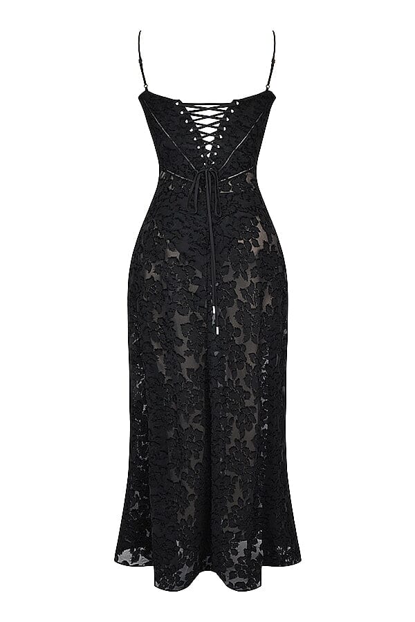 Alessia | Floral Embroidered Dress