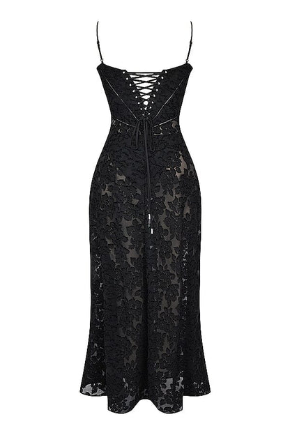 Alessia | Floral Embroidered Dress