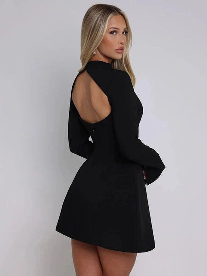 Avril™ | Stylish Backless Mini Dress