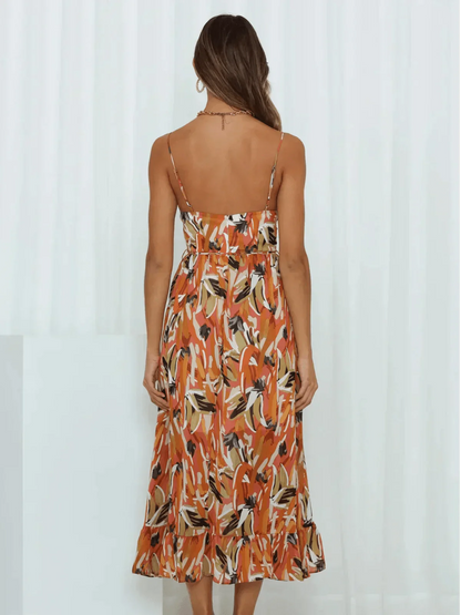 Chiara | Colourful Midi Dress