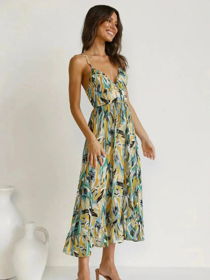 Chiara | Colourful Midi Dress