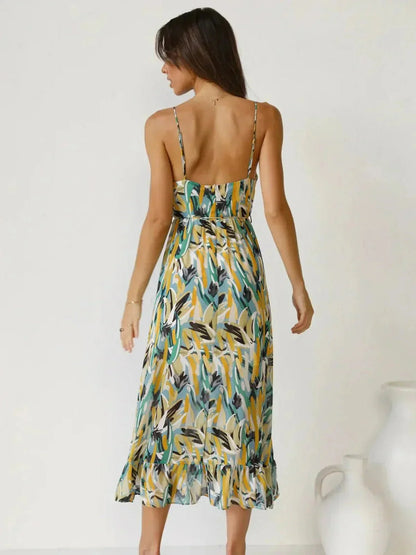 Chiara | Colourful Midi Dress