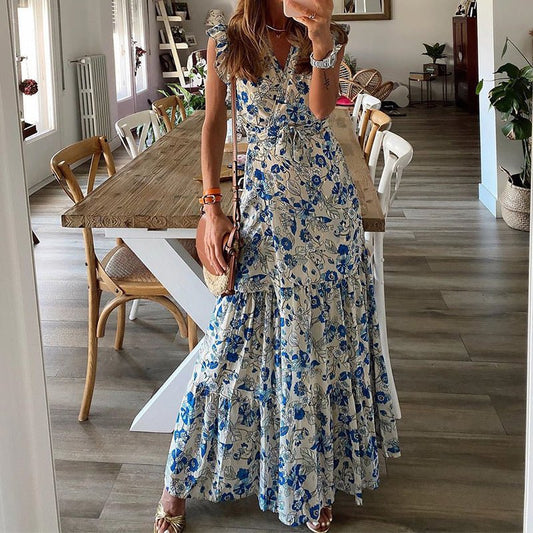 Dahlia™ | Floral Maxi Dress