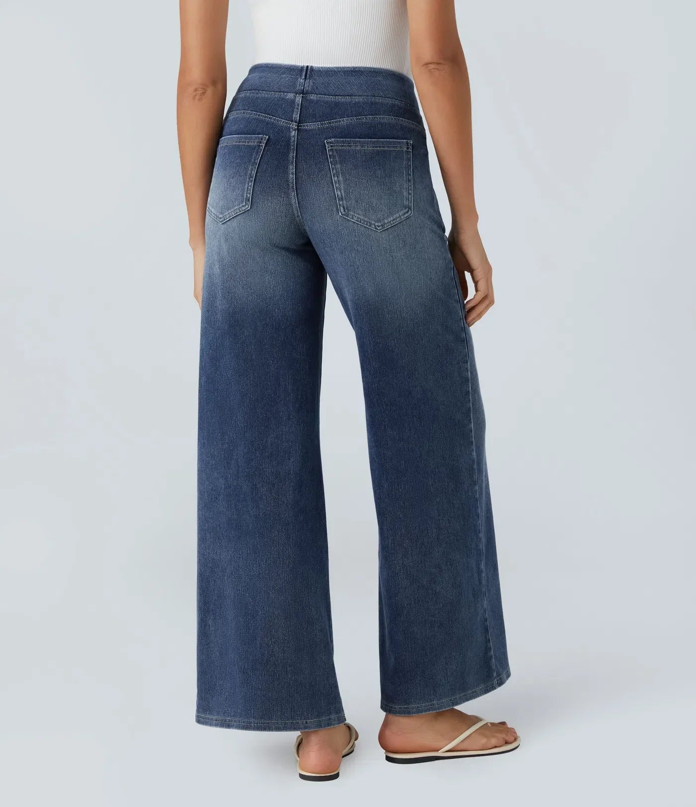 Eva | High-waisted Stretch Trousers