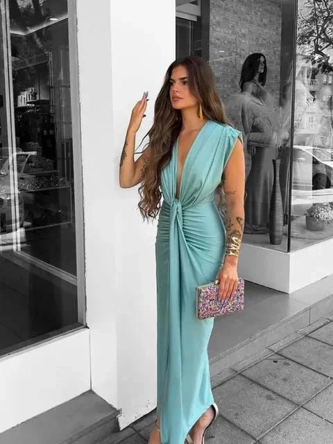 Lara™ | Luxe Satin Dress