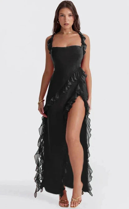 Lara™ | Stylish Maxi Dress with Split