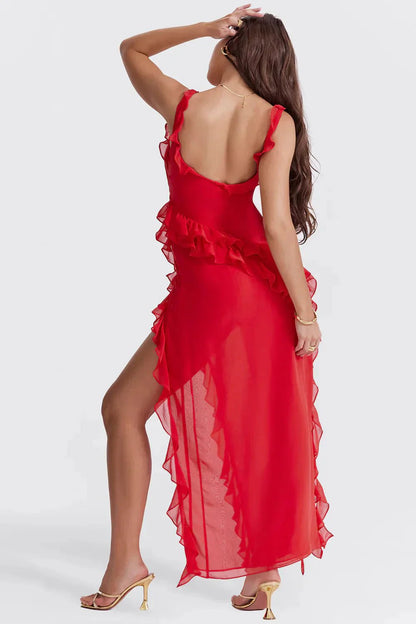 Lara™ | Stylish Maxi Dress with Split