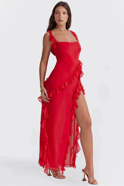 Lara™ | Stylish Maxi Dress with Split
