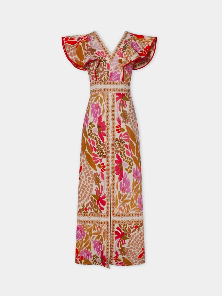 Olivia™ | Colourful Maxi Dress