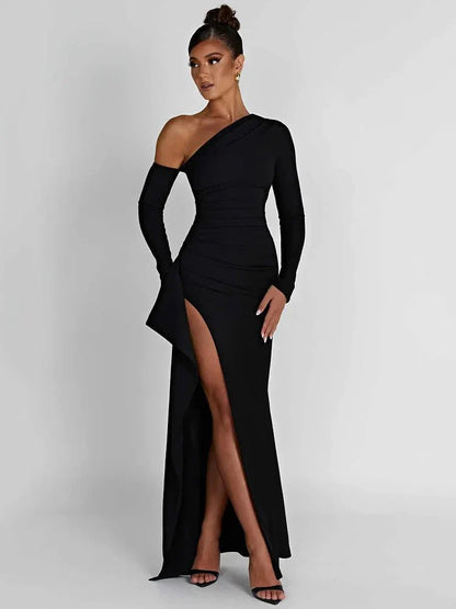 Sienna™ | Elegant Off-Shoulder Dress