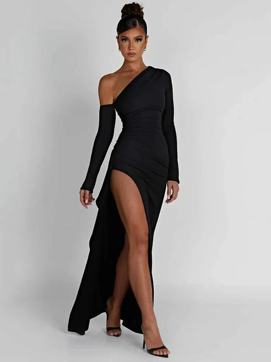 Sienna™ | Elegant Off-Shoulder Dress