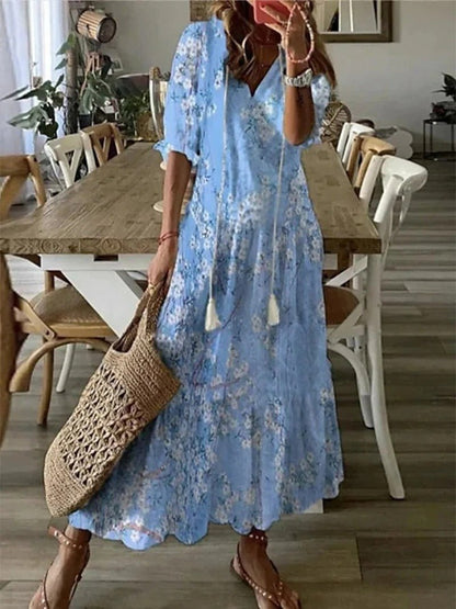 Tayla™ | Summer Dress with Floral Print