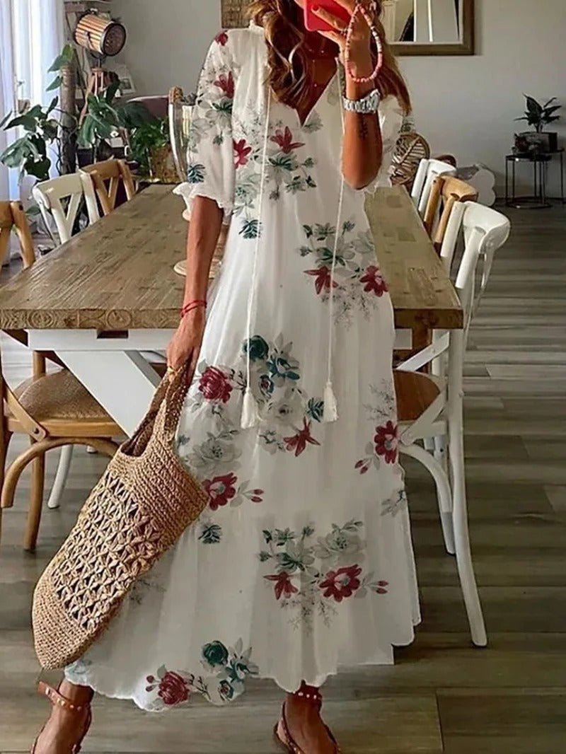 Tayla™ | Summer Dress with Floral Print