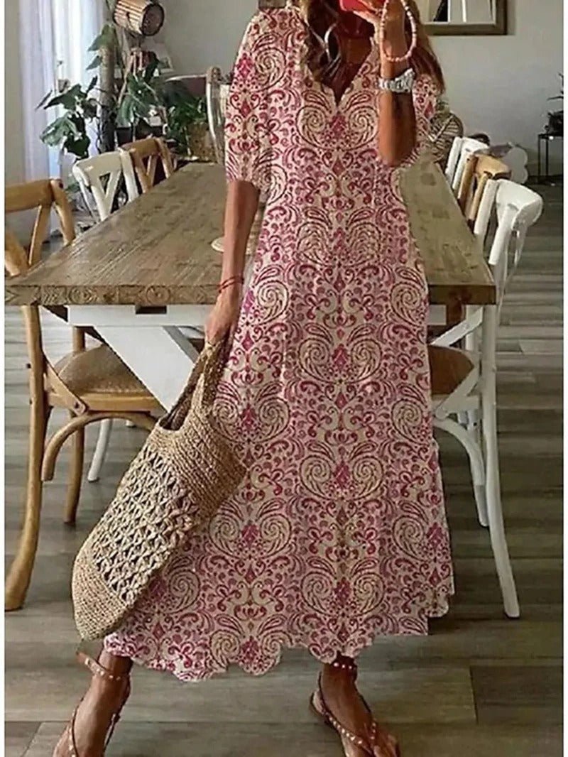 Tayla™ | Summer Dress with Floral Print
