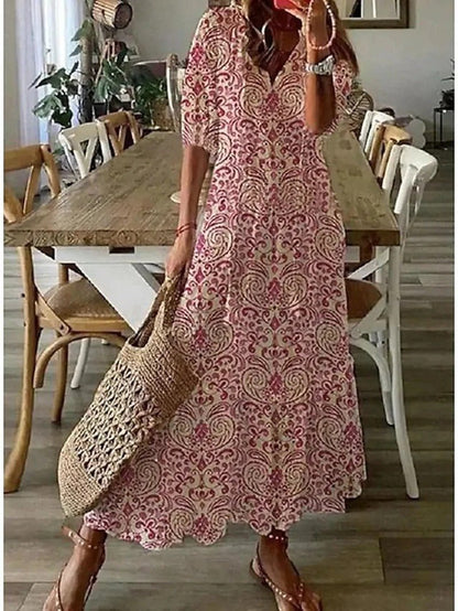 Tayla™ | Summer Dress with Floral Print