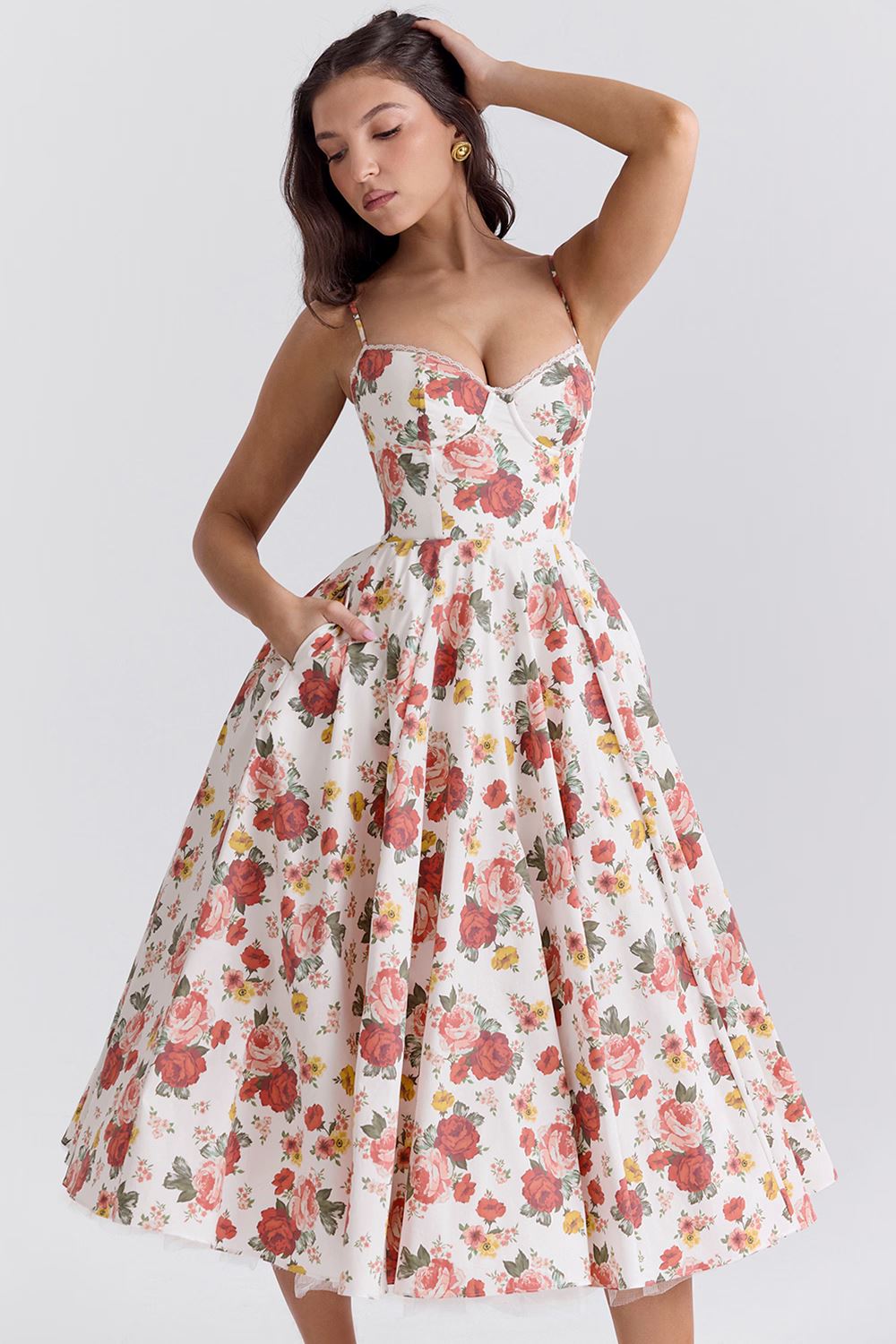 Vanessa™ | Elegant Satin Party Dress